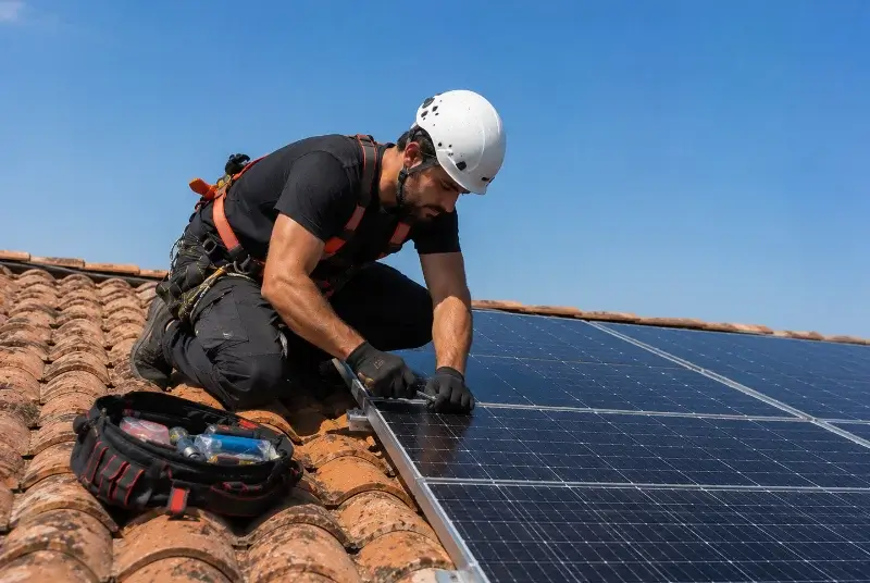 Maintenance et monitoring de panneaux solaires à Saint-Pée-sur-Nivelle