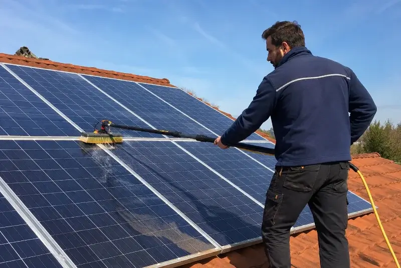Nettoyage et entretien de panneaux solaires à Saint-Pée-sur-Nivelle